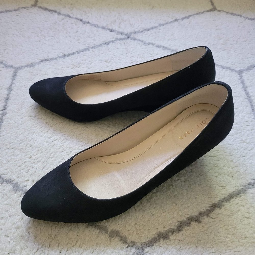 Cole Haan Black Wedge, Size 8B